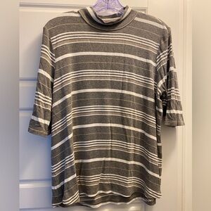 Ann Taylor mock neck top, size XL